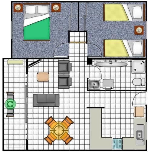 Two-Bedroom Apartment