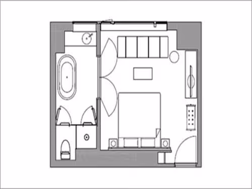Deluxe Designer Double Room - Non-Smoking (Casual with Late Check-in 19:00)