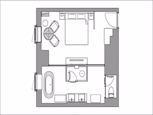 Luxury Designer Double Room - Non-Smoking (Mature with Late Check-in 19:00)