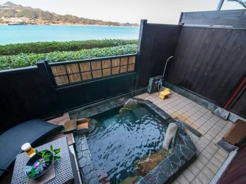 Twin Room with Private Open-Air Bath
