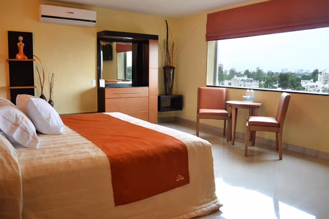 DOUBLE TWO DOUBLE BEDS