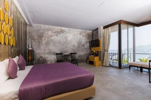 Deluxe Triple Studio with Sea View and Spa Bath