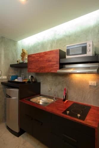 Deluxe Triple Studio with Sea View and Spa Bath