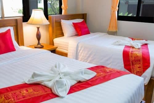Pool Side Twin Room