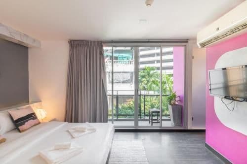 Private Double Room with Balcony