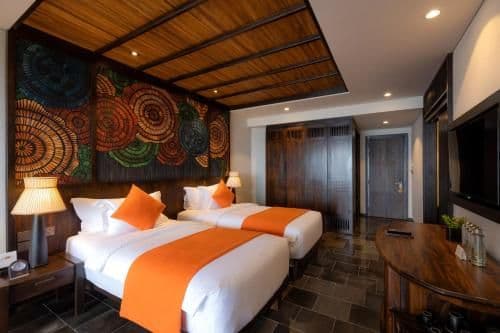 Deluxe Twin Room Ocean View With Children Themed Room