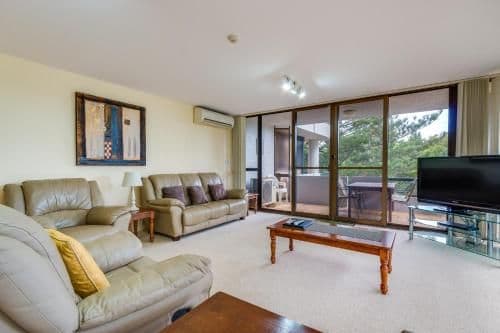 Three-Bedroom Apartment with Garden View