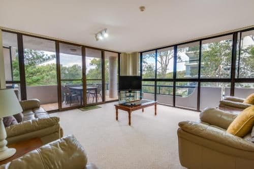 Three-Bedroom Apartment with Garden View