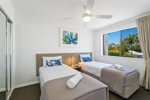 Deluxe Two-Bedroom Apartment with Patio