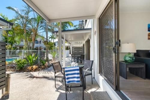 Deluxe Two-Bedroom Apartment with Patio