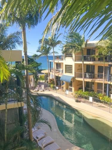 Two-Bedroom Apartment with Ocean View From Balcony - Upstairs