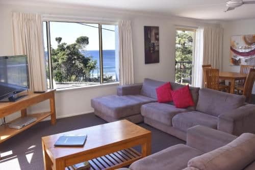 Two-Bedroom Apartment with Full Ocean View - Upstairs