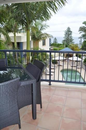 Two-Bedroom Apartment with Ocean View From Balcony - Upstairs