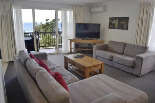 Two-Bedroom Apartment with Full Ocean View - Upstairs