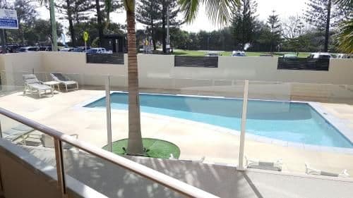 Three-Bedroom Apartment with Pool View