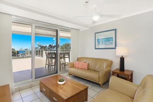 Two-Bedroom Apartment with Filtered Ocean View