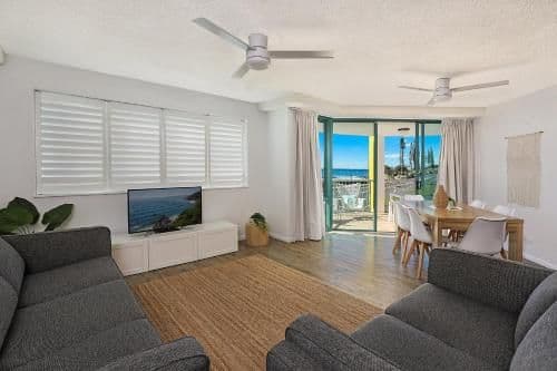 Three-Bedroom Oceanfront Apartment