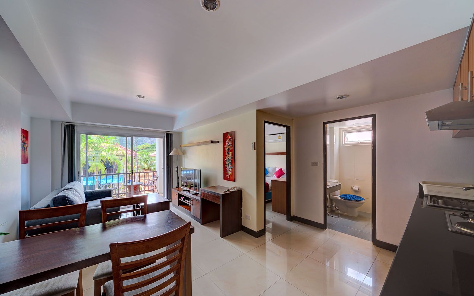 โรงแรมกระบี่ อพาร์ตเมนท์ (Krabi Apartment Hotel)2