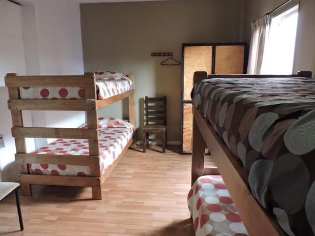 Bed in dormitory BUNK BED WITH SHARED BATHROOM