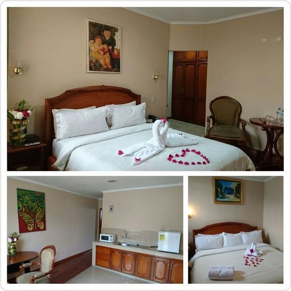 DOUBLE WITH DOUBLE BED