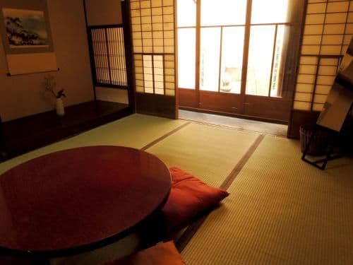 Japanese-Style Room with Shared Bathroom and Garden View