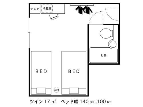 Twin Room - Non-Smoking