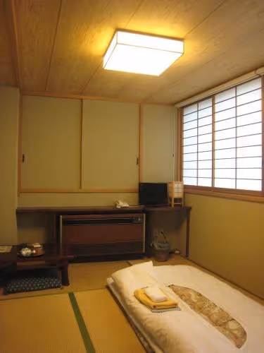 Japanese-Style Twin Room with Shared Bathroom