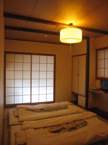 Japanese-Style Twin Room with Shared Bathroom