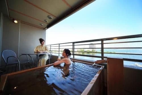 Deluxe Room with Tatami Area and Open-Air Bath - Smoking