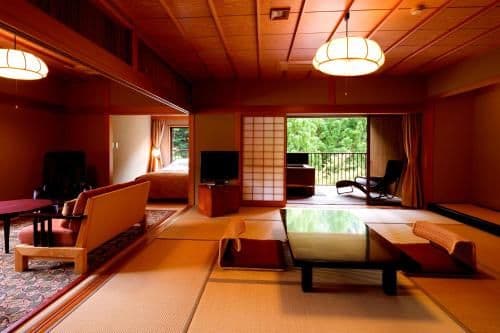 Suite with Tatami Area and Open-Air Bath