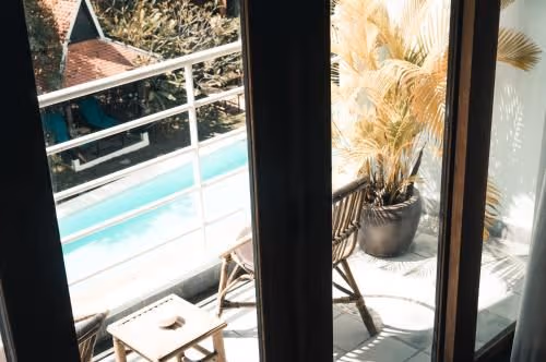 Deluxe Balcony Pool Front Double or Twin