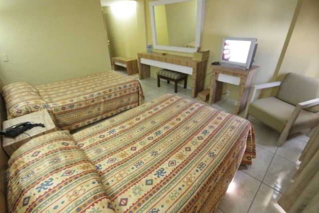 DOUBLE TWO DOUBLE BEDS
