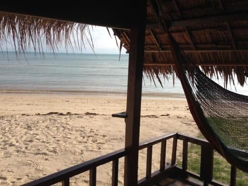 Bungalow with air conditioning Beachfront
