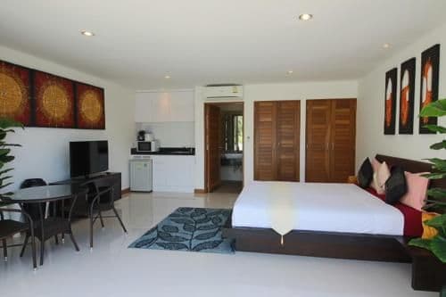 Studio with Pool View