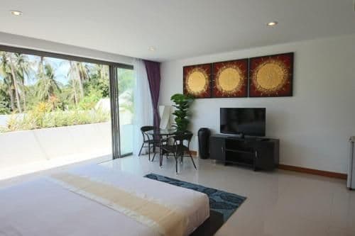 Studio with Pool View