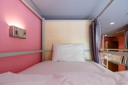 Bed in 8-Bed Ladies Dormitory Room