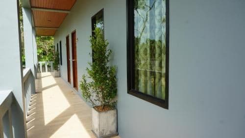 Connecting Apartment with Hillside