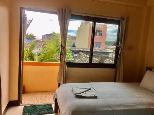 Economy Double or Twin Room with Fan and Shared Bathroom