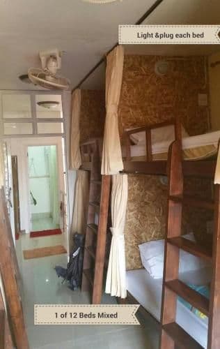 Bunk Bed in Mixed Dormitory Room
