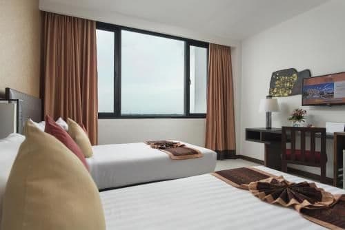 Deluxe Double or Twin Room with Pool View