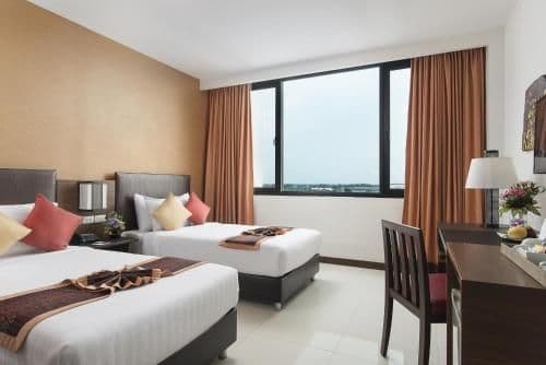 Deluxe Double or Twin Room with Pool View