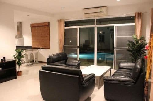 Three-Bedroom Villa Pool View