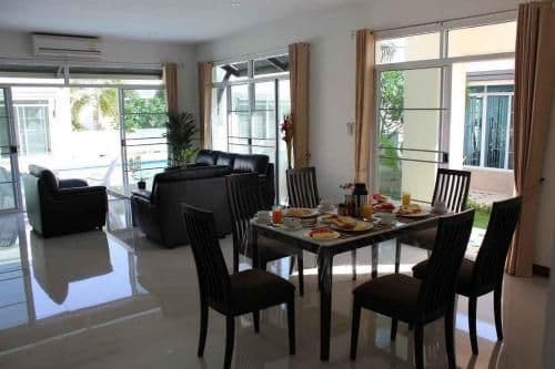 Three-Bedroom Villa Pool View