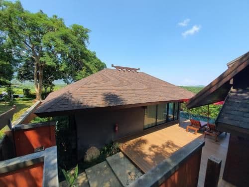 Family Room with Mountain View
