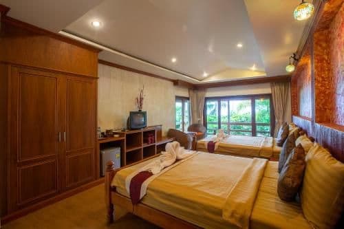 Quadruple Room with Sea View