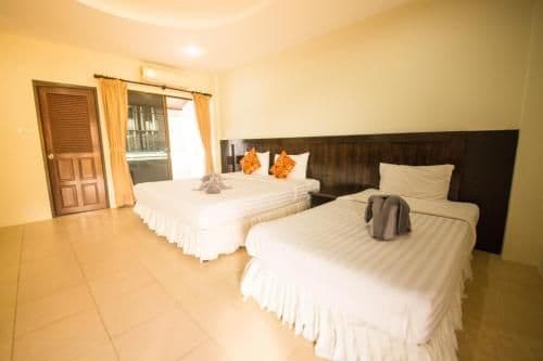 Twin Room with Pool View