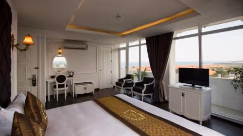 Deluxe Double or Twin Room with Sea View