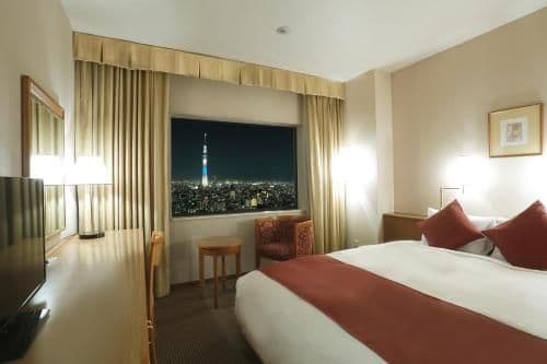 Premium Double Room with Sky Tree View Rooms - Non-Smoking