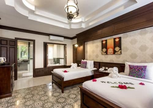 Chino Double or Twin Room with Pool View Room