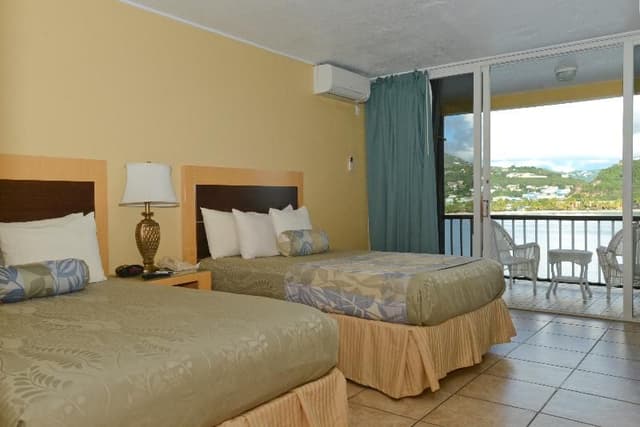 Room OCEAN VIEW TWO DOUBLE BEDS